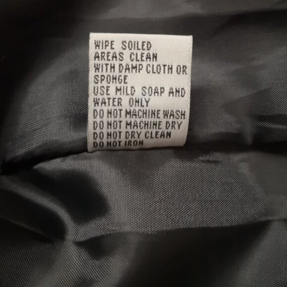 Rave Ladies Black Tie Front Straight Fit Shiny Overcoat/Raincoat - Picture 5 of 7